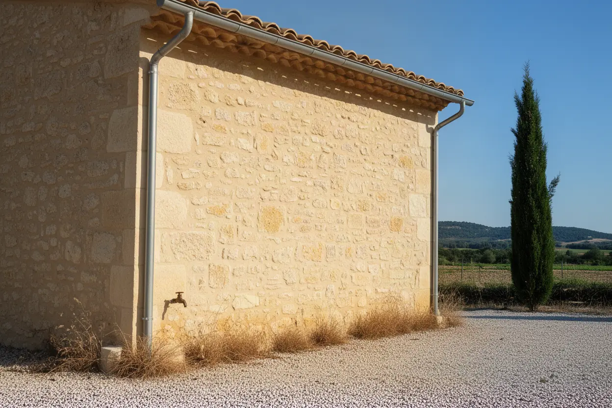 Ancien système de chauffage électrique dans un mas provençal