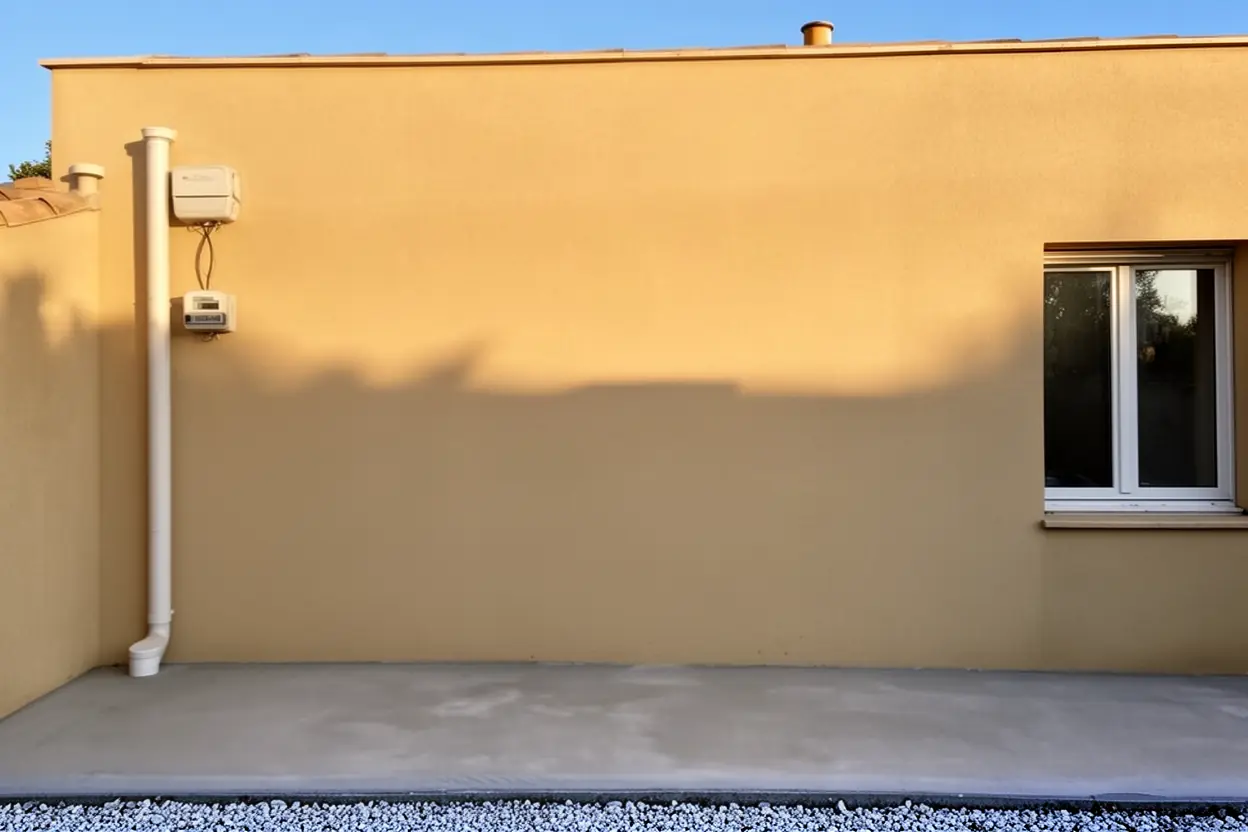 Extension de maison sans système de chauffage installé