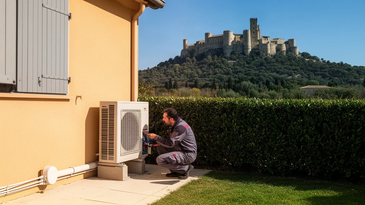 Installateur de pompe à chaleur air-eau à Villeneuve-lès-Avignon